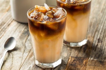 Homemade Iced Dirty Horchata Coffee