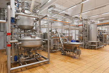 factory for the production of various products