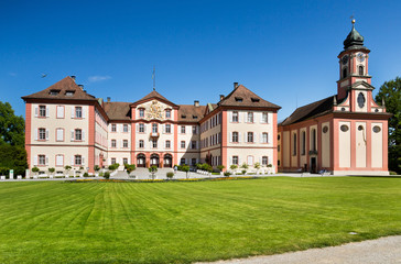 Fototapeta na wymiar Baroque palace. Mainau island, Germany