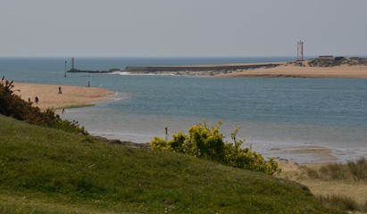 La barre d'&eacute;tel, Morbihan, Brittany, France