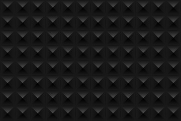 Abstract pyramid black background design