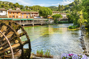 Fontaine de Vaucluse in Provence