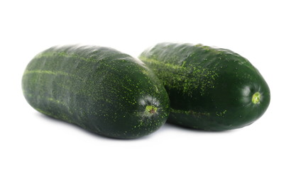Cucumber isolated on white background