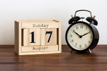 Sunday 17 August