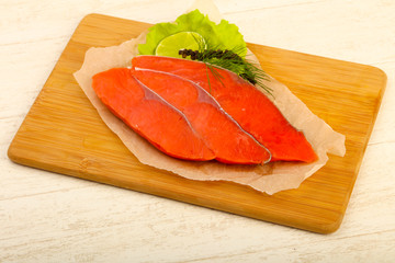 Salted salmon