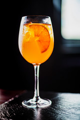 Classic Italian Aperol Spritz cocktail