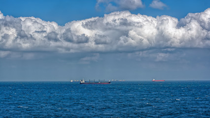 Navigation in the Straits of Singapore is highly congested by merchant traffic, coasters, fishing vessels and local traffic.