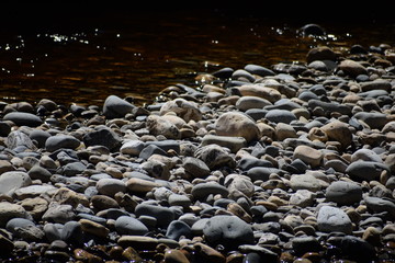 stones in the water