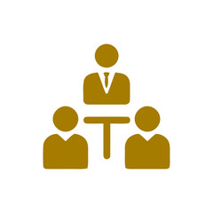 Business decision, business plan, decision making, management, plan, planning, strategy gold color  icon