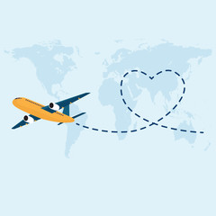 airplane flying in the sky with clouds