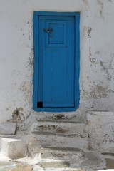 greek village on mykonos island