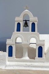 greek village on santorini island