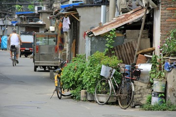 street scene in peking