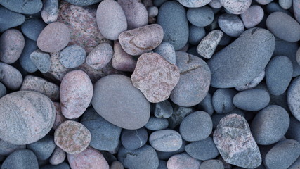 Smooth Sea Stones Wallpaper Texture