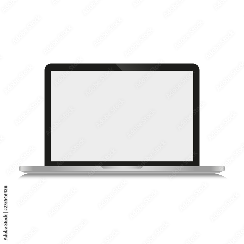 Poster notebook. vector. realistic isolated model - vector stock.