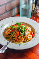 Shrimp Gamberoni Aglio e Olio