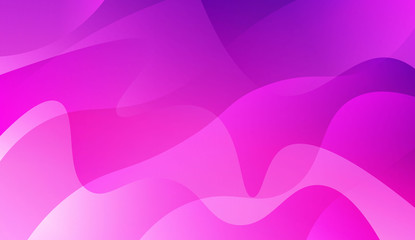 Futuristic Blue Purple Color Design Geometric Wave Shape. For Elegant Pattern Cover Book. Vector Illustration with Color Gradient.