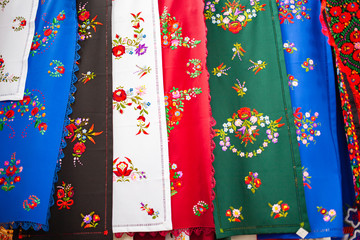 beautiful traditional handmade Hungarian fabrics