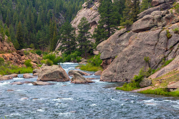 Naklejka na ściany i meble Eleven Mile Canyon