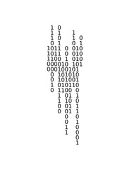 science fiction linien reihen 10010101 Zahlen muster hacker computer programmieren nerd sprache internet geek online logo design cool technik viele