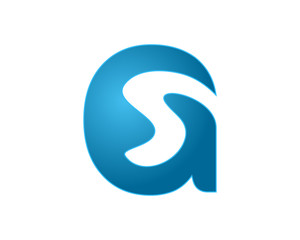 GS logo letter logo template 1