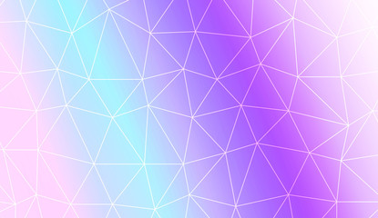 Modern geometrical abstract background with polygonal elements Style for your business design. Vector illustration. Creative gradient color.