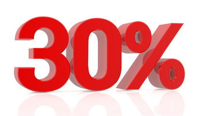 thirty percent 3D rendering