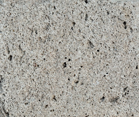 Surface of pumice stone