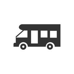 Car. monochrome icon template black color editable. Car symbol vector sign isolated on white background. Simple logo vector illustration for graphic and web design.