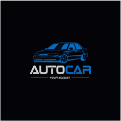 Car Logo Design Vector Illustration