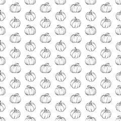 Pumpkin vector pattern - 275574806
