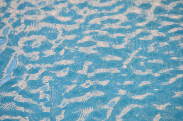 water surface of swimming pool