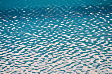 water surface of swimming pool