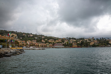 The shore of Santa Margherita Ligure