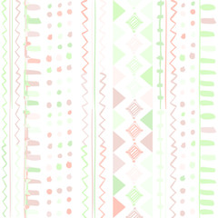  Wrapping textile sample shapes. Tribal vector ornament. Colorful geometric background.