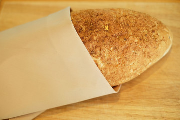delicious tasty bread at the hotel 