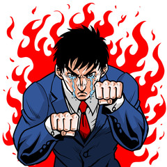 ハンドサインビジネスマン