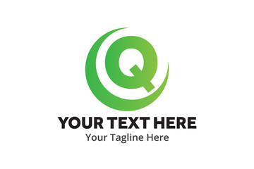 q logo creative design in flat style with color , initial q logo creative for identity and community