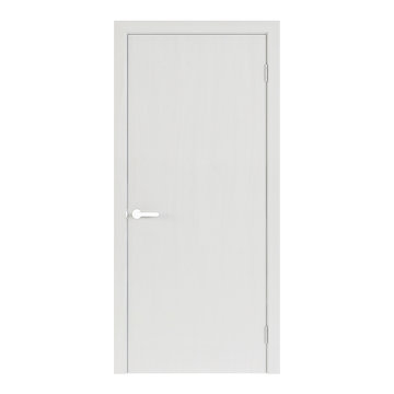 Interroom door isolated on white background. 3D rendering.