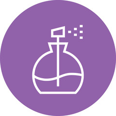 Perfume Bottle Fragrance Outline Icon