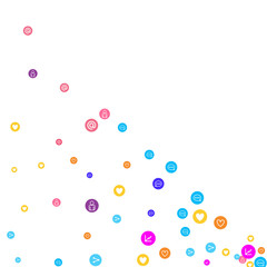 Social media marketing, Communication concept.