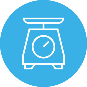 recommend clip art: Weight Measure Scale Outline Icon