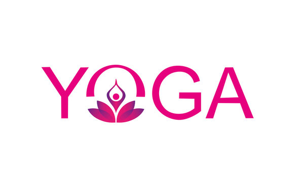 Yoga Logo , Lotusblume Logo , Sport