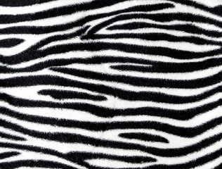 Fototapeta na wymiar Zebra fur background texture