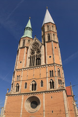 Fototapeta na wymiar Braunschweig; Westbau von St. Katharinen