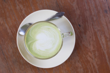 green tea - matcha green tea - smoothie green tea - matcha green tea latte - japanese style