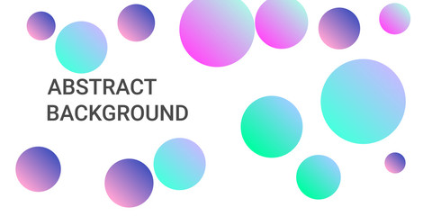 Gradients balls shapes.