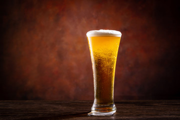 ビールで乾杯