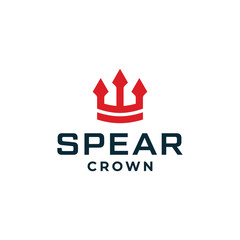 Crown logo design concept.