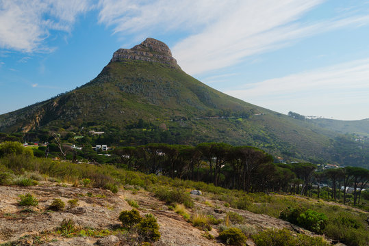 Lion's Head mountain. Cape Town
